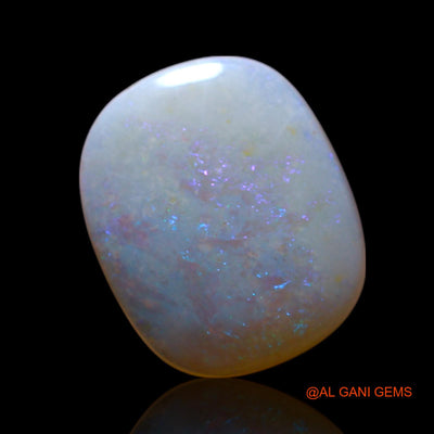 1.20 Cts Natural Australian Fire Opal Oval Cabochon Loose Gemstone For Jewelry 11x9x1 mm AG-46