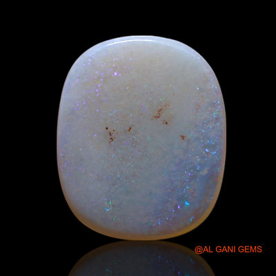1.20 Cts Natural Australian Fire Opal Oval Cabochon Loose Gemstone For Jewelry 11x9x1 mm AG-46