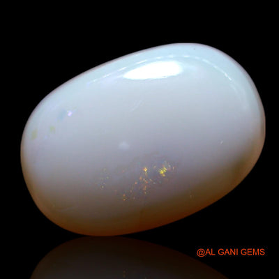 3.00 Cts Unheated Australian Fire Opal Loose Gemstone Oval Cabochon Natural 13x9x4 mm AG-473