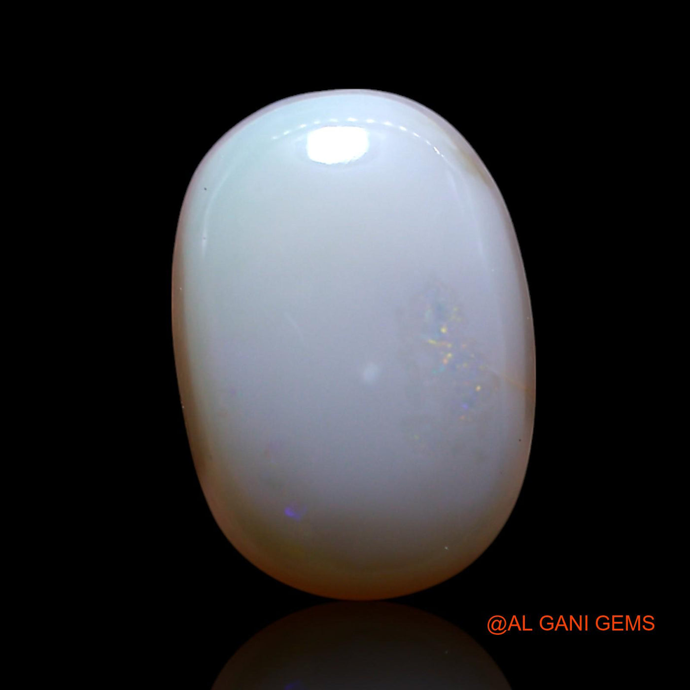 3.00 Cts Unheated Australian Fire Opal Loose Gemstone Oval Cabochon Natural 13x9x4 mm AG-473