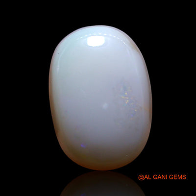 3.00 Cts Unheated Australian Fire Opal Loose Gemstone Oval Cabochon Natural 13x9x4 mm AG-473
