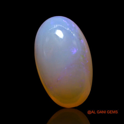 Natural Fire Opal Gemstone 2.00 Cts Loose Oval Cabochon From Australia 12x7x4 mm AG-47