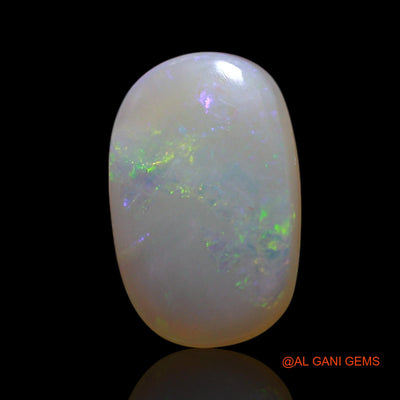Natural Fire Opal Gemstone 2.00 Cts Loose Oval Cabochon From Australia 13x8x3 mm AG-482