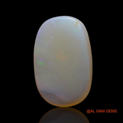 Natural Fire Opal Gemstone 2.00 Cts Loose Oval Cabochon From Australia 13x8x3 mm AG-482