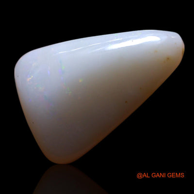 Natural Untreated Fire Opal Loose Gemstone Trillion Cabochon From Australia 2.00 Cts 13x8x4 mm AG-483