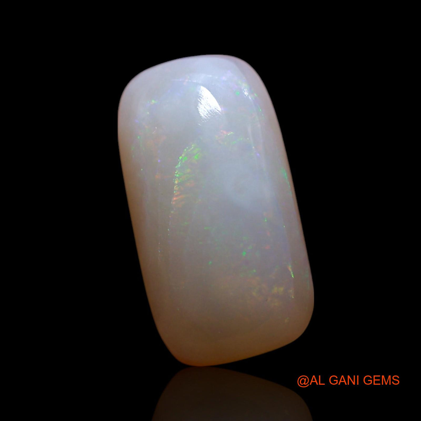 2.00 Cts Unheated Australian Fire Opal Loose Gemstone Oval Cabochon Natural 13x7x4 mm AG-486