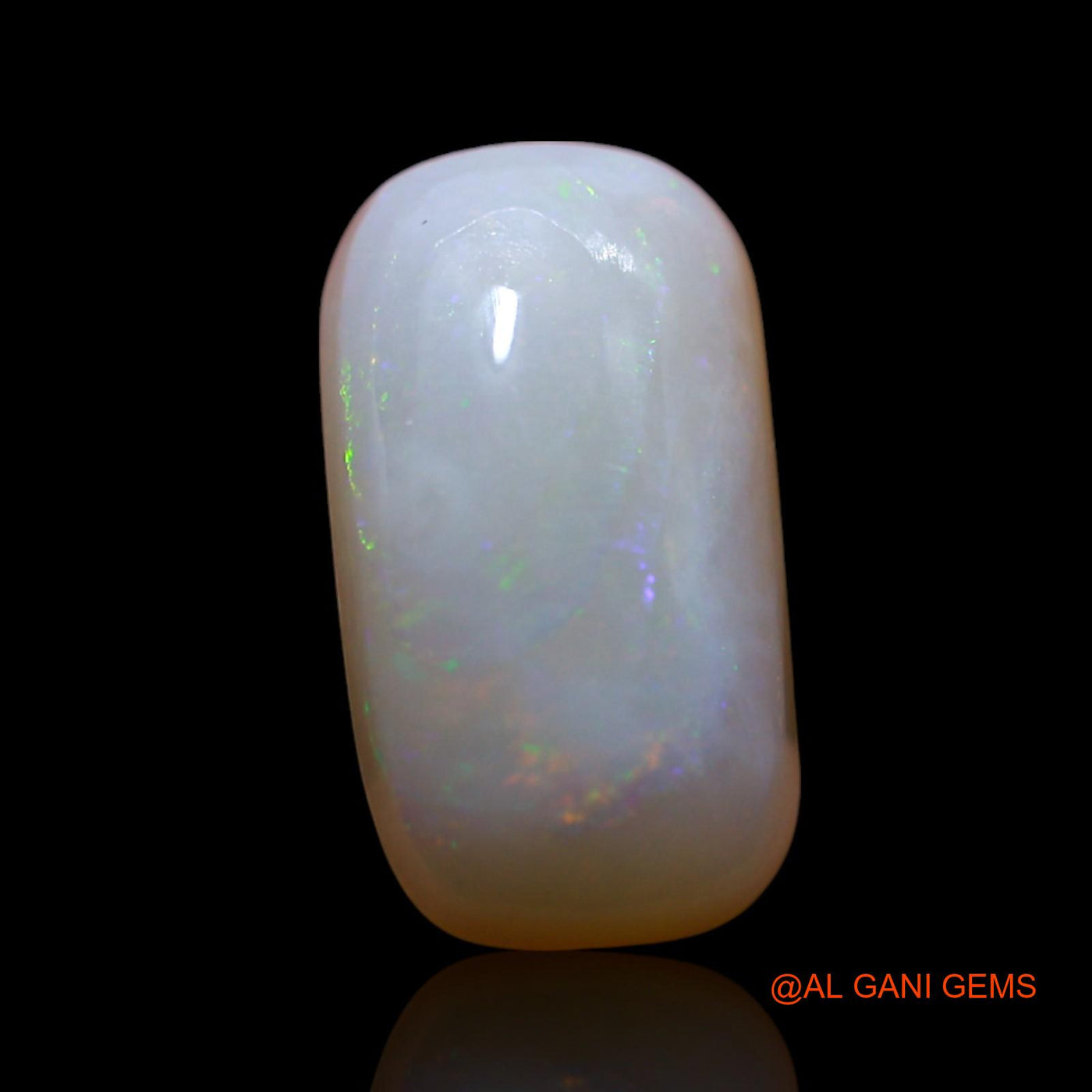 2.00 Cts Unheated Australian Fire Opal Loose Gemstone Oval Cabochon Natural 13x7x4 mm AG-486