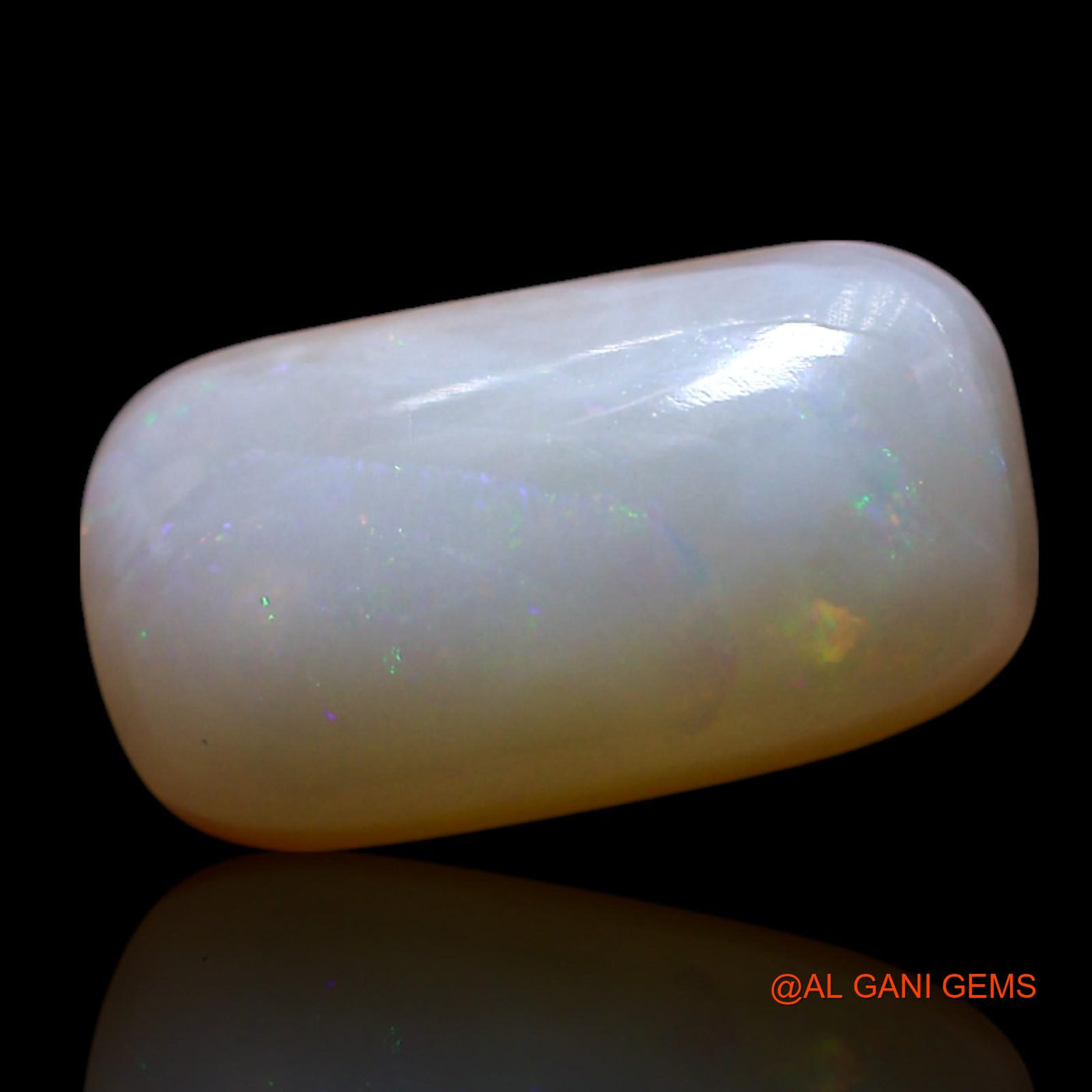 2.00 Cts Unheated Australian Fire Opal Loose Gemstone Oval Cabochon Natural 13x7x4 mm AG-486