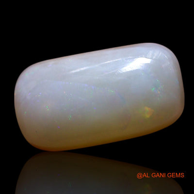 2.00 Cts Unheated Australian Fire Opal Loose Gemstone Oval Cabochon Natural 13x7x4 mm AG-486