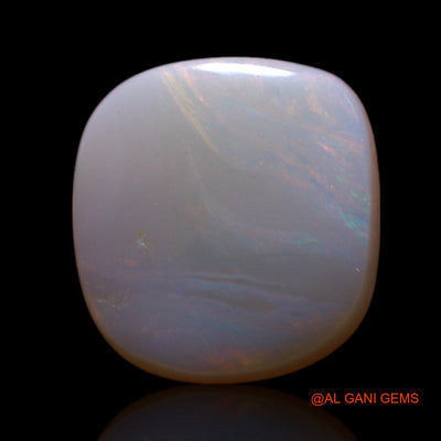 3.00 Cts Natural Australian Fire Opal Loose Gemstone Fancy Cabochon 10x10x3 mm AG-487