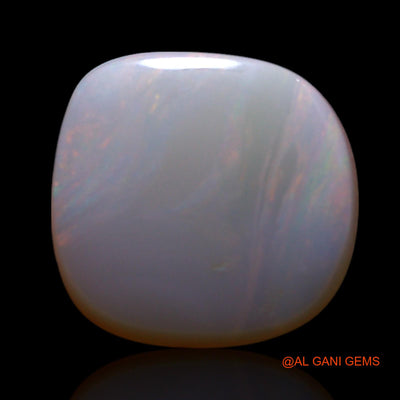 3.00 Cts Natural Australian Fire Opal Loose Gemstone Fancy Cabochon 10x10x3 mm AG-487