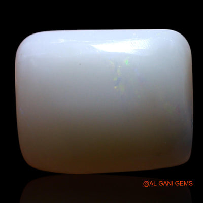 3.00 Cts Unheated Australian Fire Opal Loose Gemstone Square Cabochon Natural 10x8x4 mm AG-489