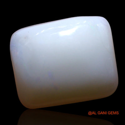 3.00 Cts Unheated Australian Fire Opal Loose Gemstone Square Cabochon Natural 10x8x4 mm AG-489