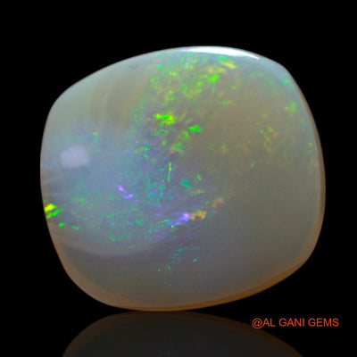 2.00 Cts Natural Australian Fire Opal Oval Cabochon Loose Gemstone For Jewelry 10x10x3 mm AG-490