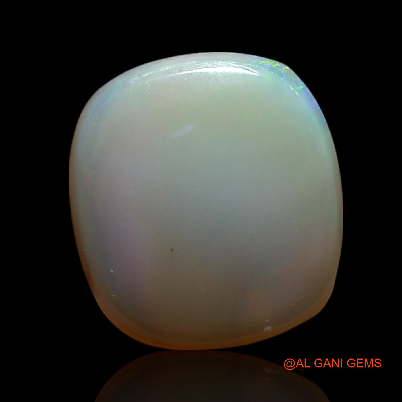 2.00 Cts Natural Australian Fire Opal Oval Cabochon Loose Gemstone For Jewelry 10x10x3 mm AG-490