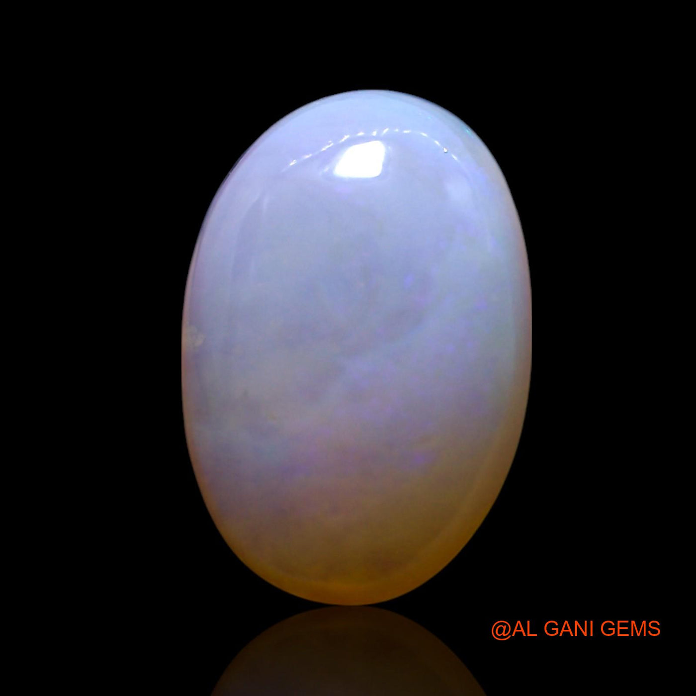 Natural Fire Opal Gemstone 2.00 Cts Loose Oval Cabochon From Australia 13x9x4 mm AG-493