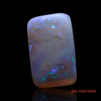 1.00 Cts Natural Australian Fire Opal Loose Gemstone Square Cabochon 12x8x2 mm AG-494