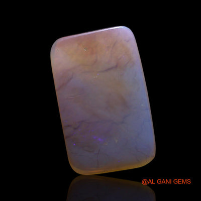 1.00 Cts Natural Australian Fire Opal Loose Gemstone Square Cabochon 12x8x2 mm AG-494