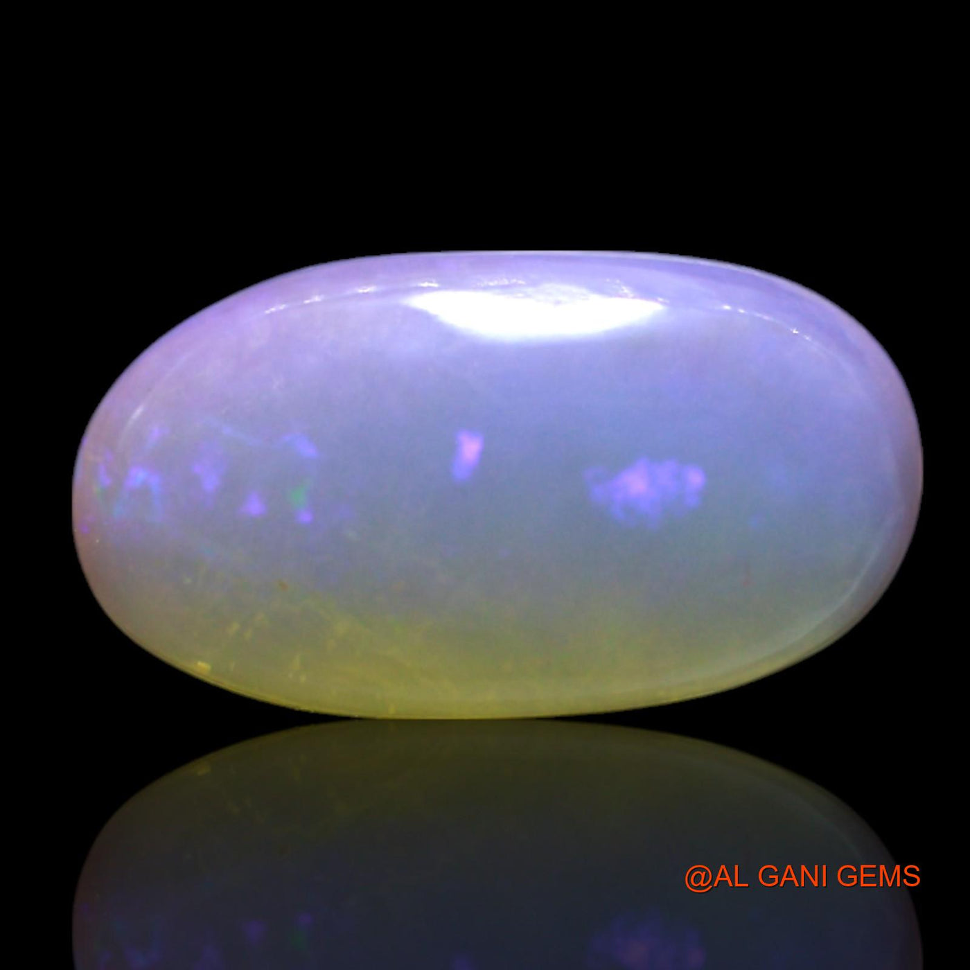 2.00 Cts Natural Australian Fire Opal Loose Gemstone Oval Cabochon 13x7x3 mm AG-495