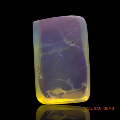 2.00 Cts Natural Australian Fire Opal Loose Gemstone Square Cabochon 11x7x3 mm AG-496