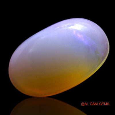 3.00 Cts Unheated Australian Fire Opal Loose Gemstone Oval Cabochon Natural 13x8x4 mm AG-497