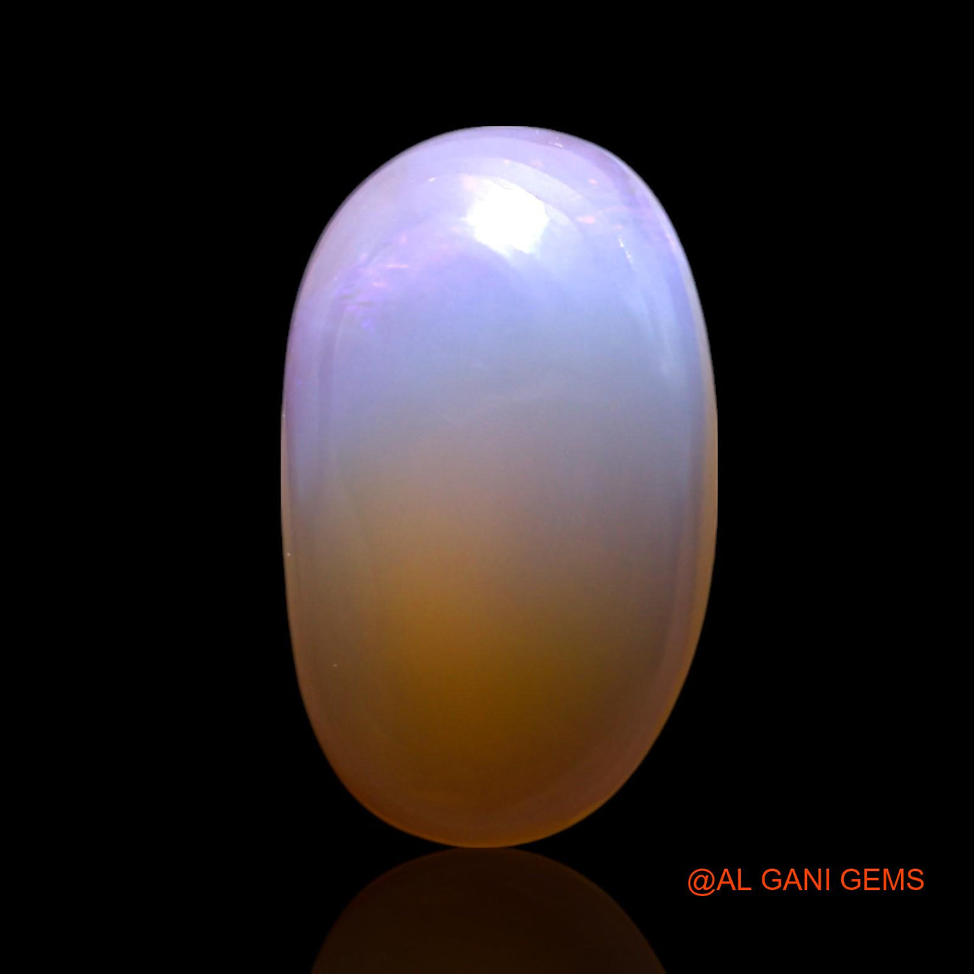 3.00 Cts Unheated Australian Fire Opal Loose Gemstone Oval Cabochon Natural 13x8x4 mm AG-497