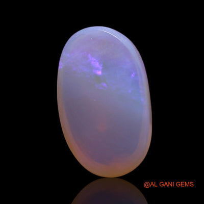 3.00 Cts Unheated Australian Fire Opal Loose Gemstone Oval Cabochon Natural 13x8x4 mm AG-497