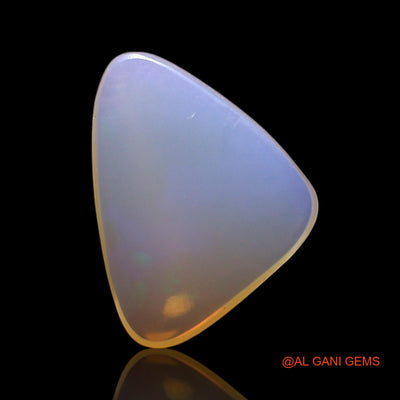 2.00 Cts Natural Australian Fire Opal Loose Gemstone Trillion Cabochon 12x9x3 mm AG-498