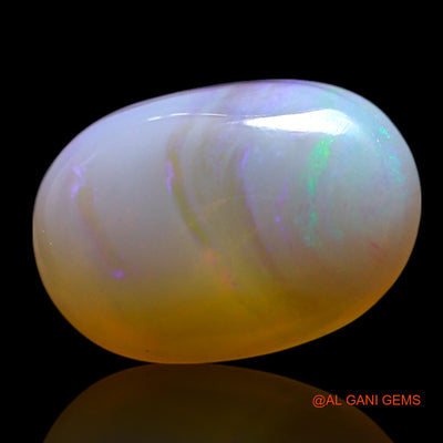 2.00 Cts Natural Australian Fire Opal Oval Cabochon Loose Gemstone For Jewelry 12x8x4 mm AG-499