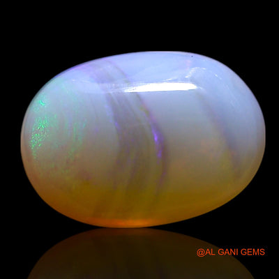 2.00 Cts Natural Australian Fire Opal Oval Cabochon Loose Gemstone For Jewelry 12x8x4 mm AG-499