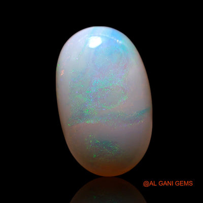 Natural Untreated Fire Opal Loose Gemstone Oval Cabochon From Australia 2.00 Cts 12x7x4 mm AG-49