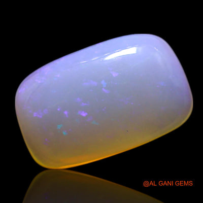 2.00 Cts Unheated Australian Fire Opal Loose Gemstone Square Cabochon Natural 12x7x3 mm AG-500