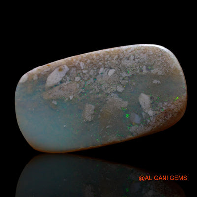 7.00 Cts Natural Australian Fire Opal Loose Gemstone Oval Cabochon 24x13x3 mm AG-504