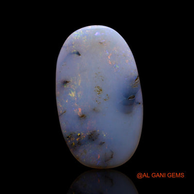 5.00 Cts Unheated Australian Fire Opal Loose Gemstone Oval Cabochon Natural 22x13x2 mm AG-506