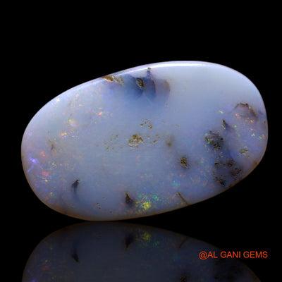 5.00 Cts Unheated Australian Fire Opal Loose Gemstone Oval Cabochon Natural 22x13x2 mm AG-506