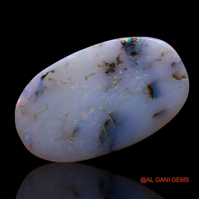 5.00 Cts Unheated Australian Fire Opal Loose Gemstone Oval Cabochon Natural 22x13x2 mm AG-506