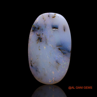 5.00 Cts Unheated Australian Fire Opal Loose Gemstone Oval Cabochon Natural 22x13x2 mm AG-506