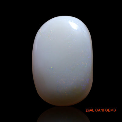 12.00 Cts Unheated Australian Fire Opal Loose Gemstone Oval Cabochon Natural 20x14x6 mm AG-508