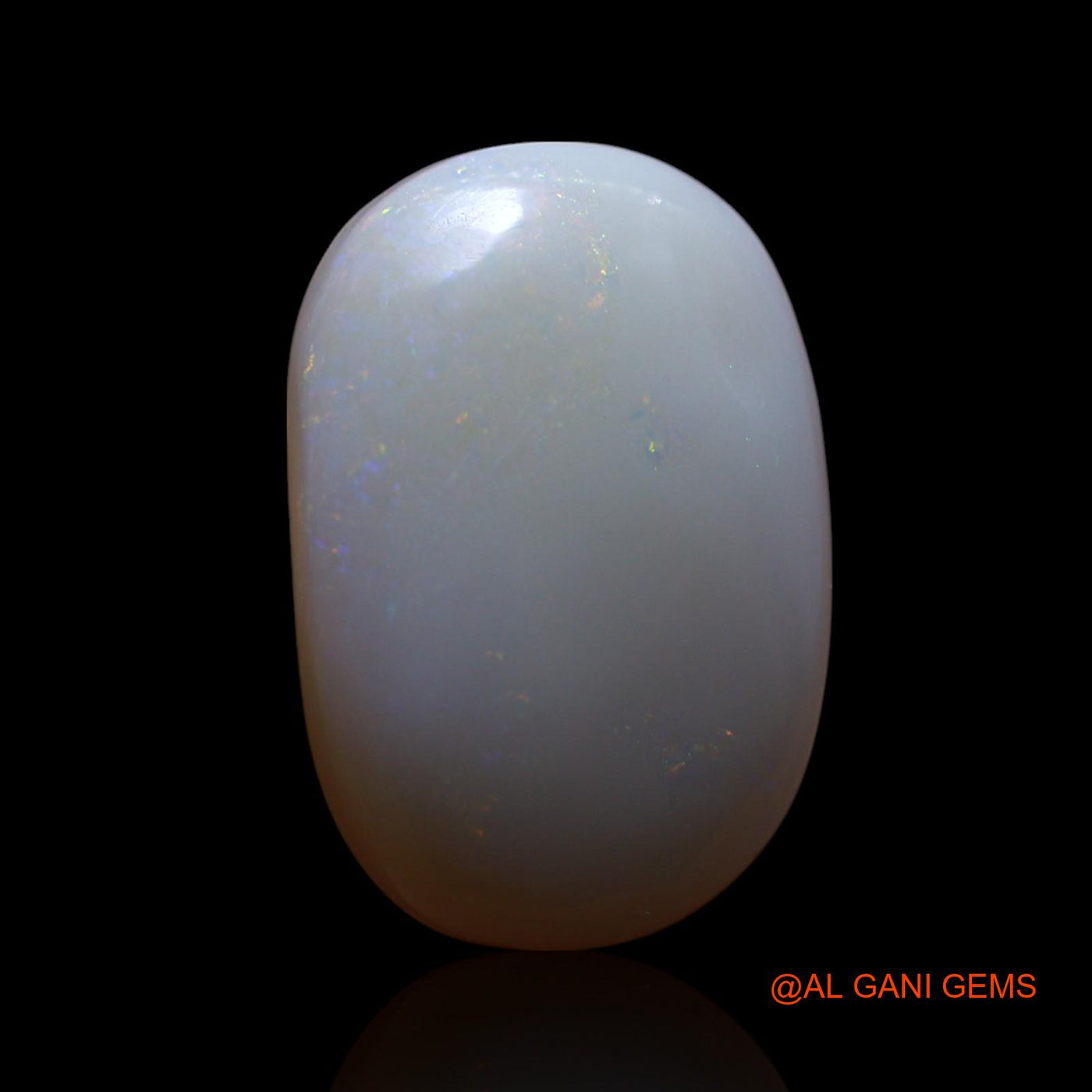 12.00 Cts Unheated Australian Fire Opal Loose Gemstone Oval Cabochon Natural 20x14x6 mm AG-508