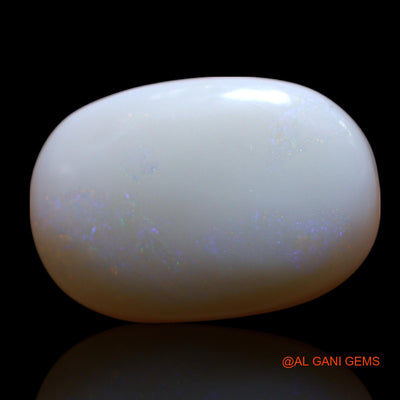 12.00 Cts Unheated Australian Fire Opal Loose Gemstone Oval Cabochon Natural 20x14x6 mm AG-508