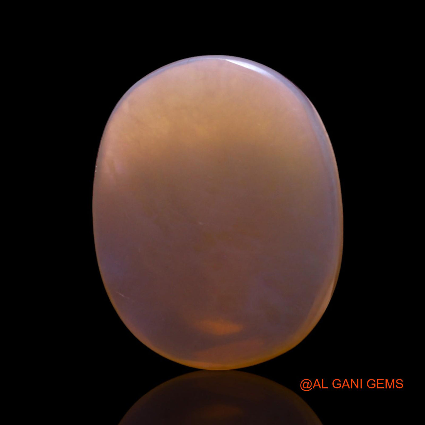 12.00 Cts Unheated Australian Fire Opal Loose Gemstone Oval Cabochon Natural 21x16x5 mm AG-509