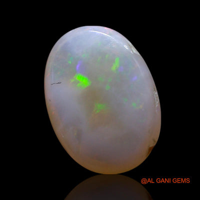 2.00 Cts Natural Australian Fire Opal Loose Gemstone Oval Cabochon 11x6x4 mm AG-50