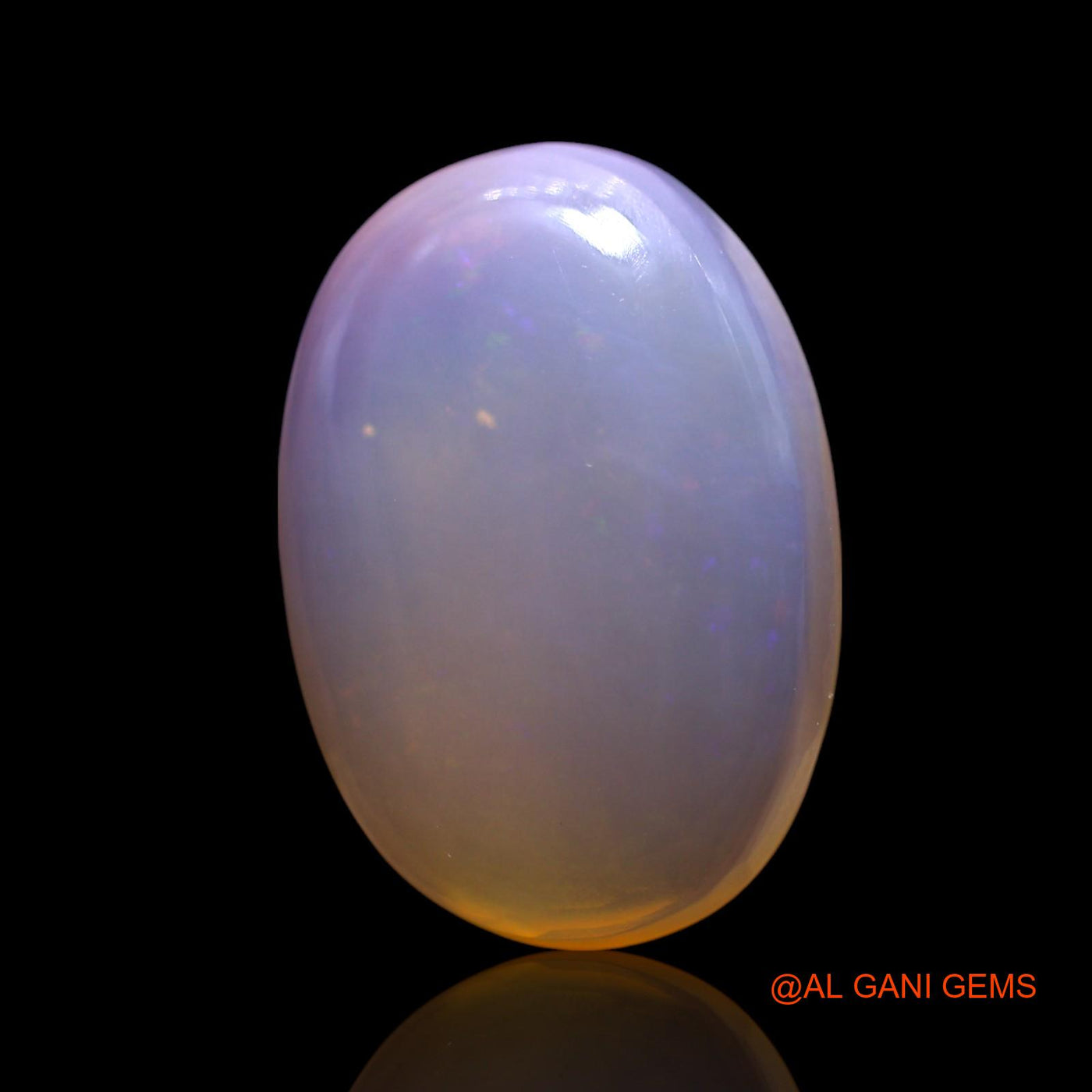 Natural Untreated Fire Opal Loose Gemstone Oval Cabochon From Australia 12.00 Cts 20x14x6 mm AG-510