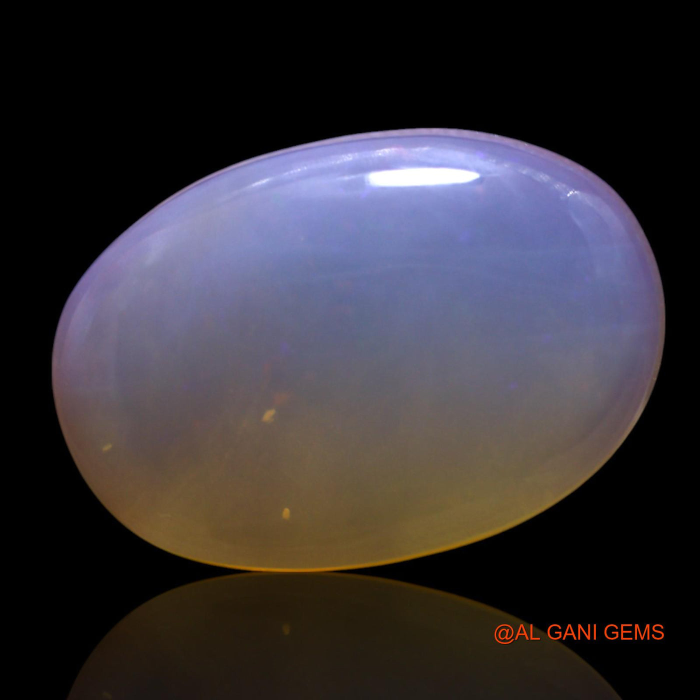 Natural Untreated Fire Opal Loose Gemstone Oval Cabochon From Australia 12.00 Cts 20x14x6 mm AG-510