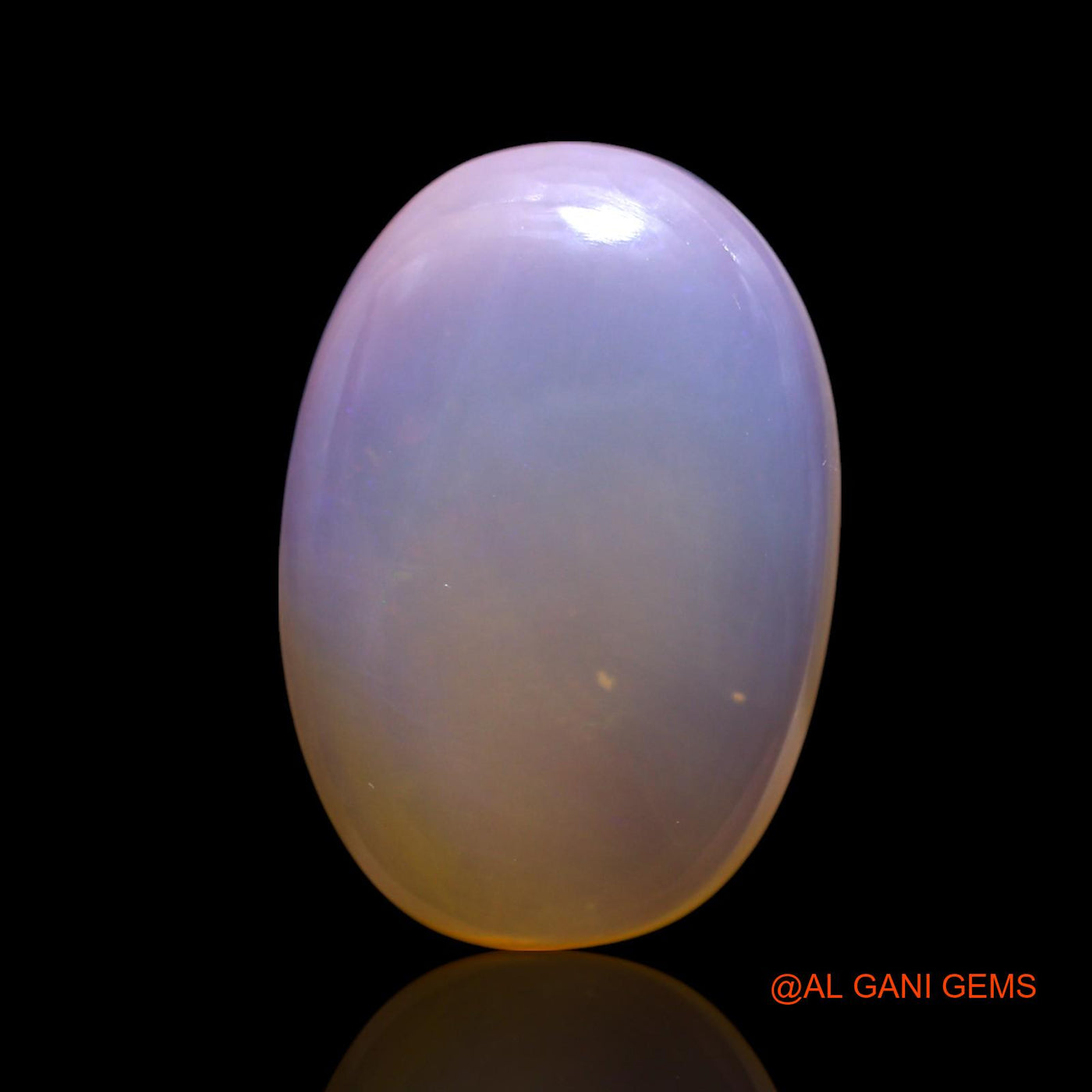Natural Untreated Fire Opal Loose Gemstone Oval Cabochon From Australia 12.00 Cts 20x14x6 mm AG-510