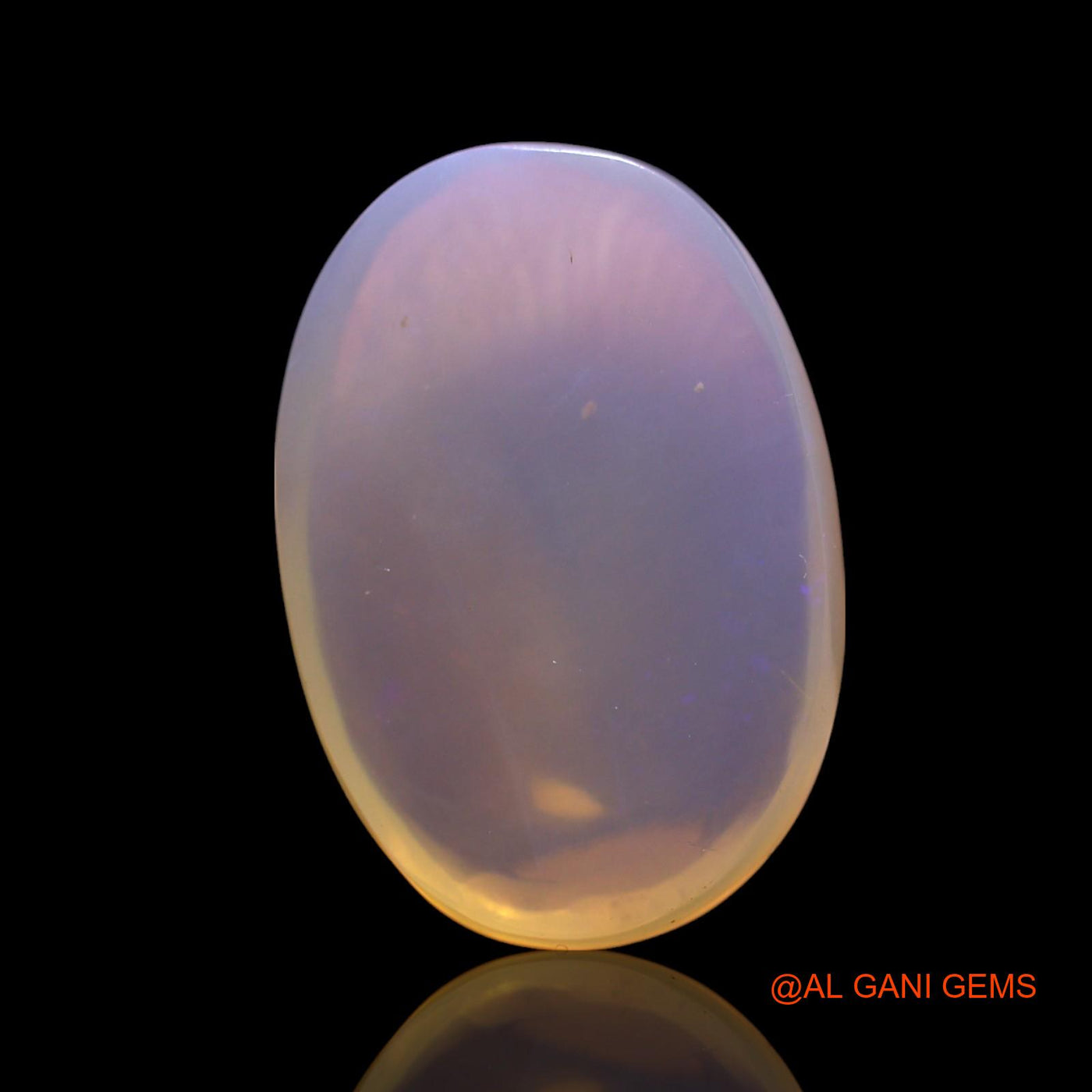 Natural Untreated Fire Opal Loose Gemstone Oval Cabochon From Australia 12.00 Cts 20x14x6 mm AG-510