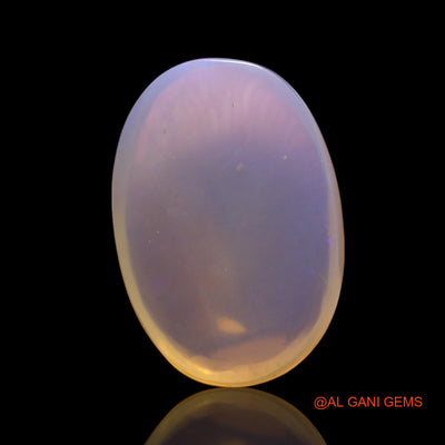 Natural Untreated Fire Opal Loose Gemstone Oval Cabochon From Australia 12.00 Cts 20x14x6 mm AG-510