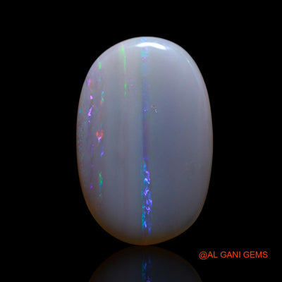 6.00 Cts Natural Australian Fire Opal Oval Cabochon Loose Gemstone For Jewelry 21x14x3 mm AG-511