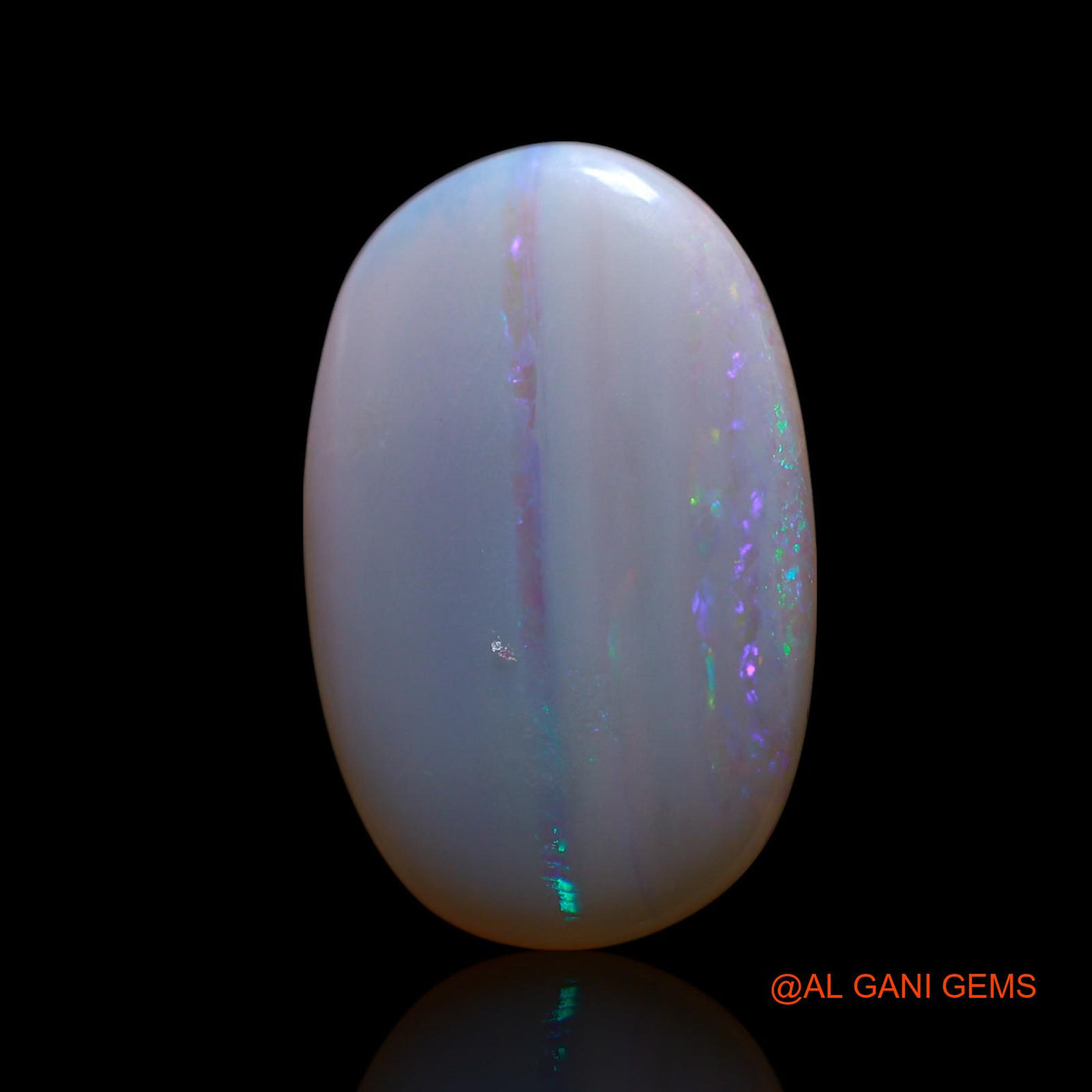 6.00 Cts Natural Australian Fire Opal Oval Cabochon Loose Gemstone For Jewelry 21x14x3 mm AG-511