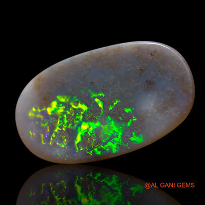 5.00 Cts Natural Australian Fire Opal Oval Cabochon Loose Gemstone For Jewelry 21x12x2 mm AG-512